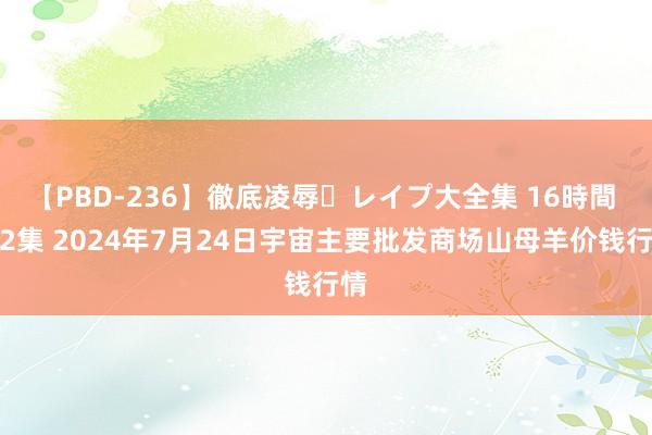 【PBD-236】徹底凌辱・レイプ大全集 16時間 第2集 2024年7月24日宇宙主要批发商场山母羊价钱行情