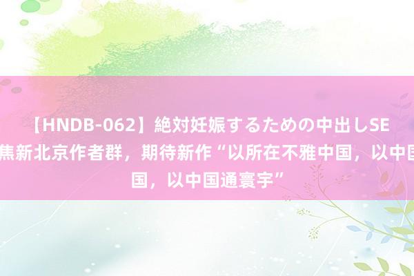 【HNDB-062】絶対妊娠するための中出しSEX！！ 聚焦新北京作者群，期待新作“以所在不雅中国，以中国通寰宇”