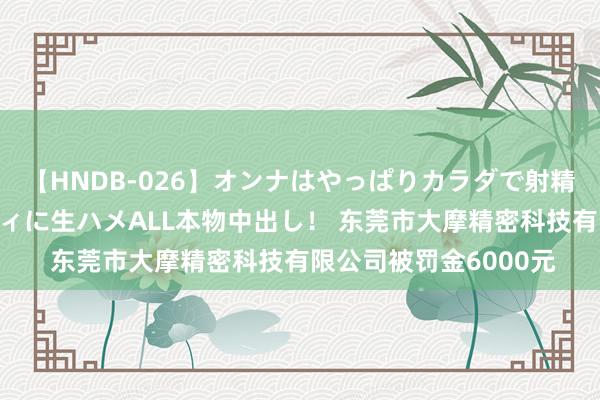 【HNDB-026】オンナはやっぱりカラダで射精する 厳選美巨乳ボディに生ハメALL本物中出し！ 东莞市大摩精密科技有限公司被罚金6000元