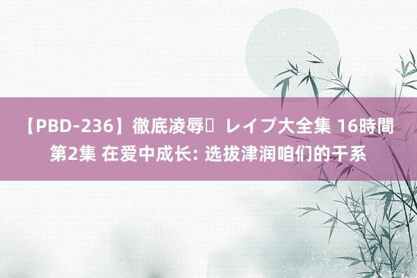 【PBD-236】徹底凌辱・レイプ大全集 16時間 第2集 在爱中成长: 选拔津润咱们的干系